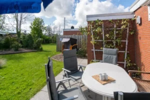 Ferienhaus Deichgraf in Dornumersiel Garten