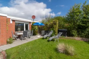 Ferienhaus Deichgraf in Dornumersiel Garten